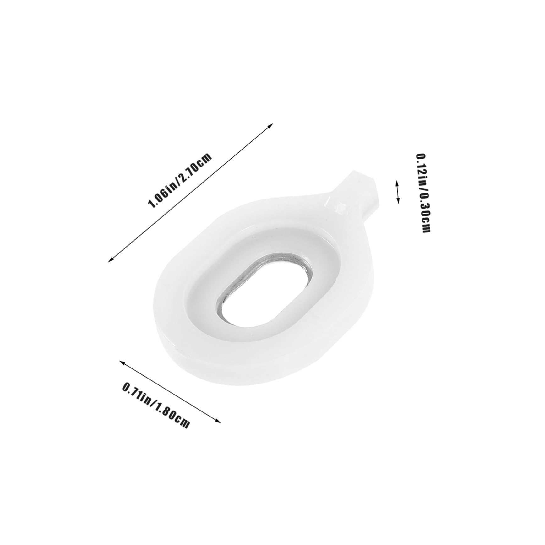 BESPORTBLE 3Pcs Trumpet Valve Spring Plates Washers for Instruments Easy Installation Replacement Gaskets for Accurate Performance Compatible with Trumpets and Euphoniums