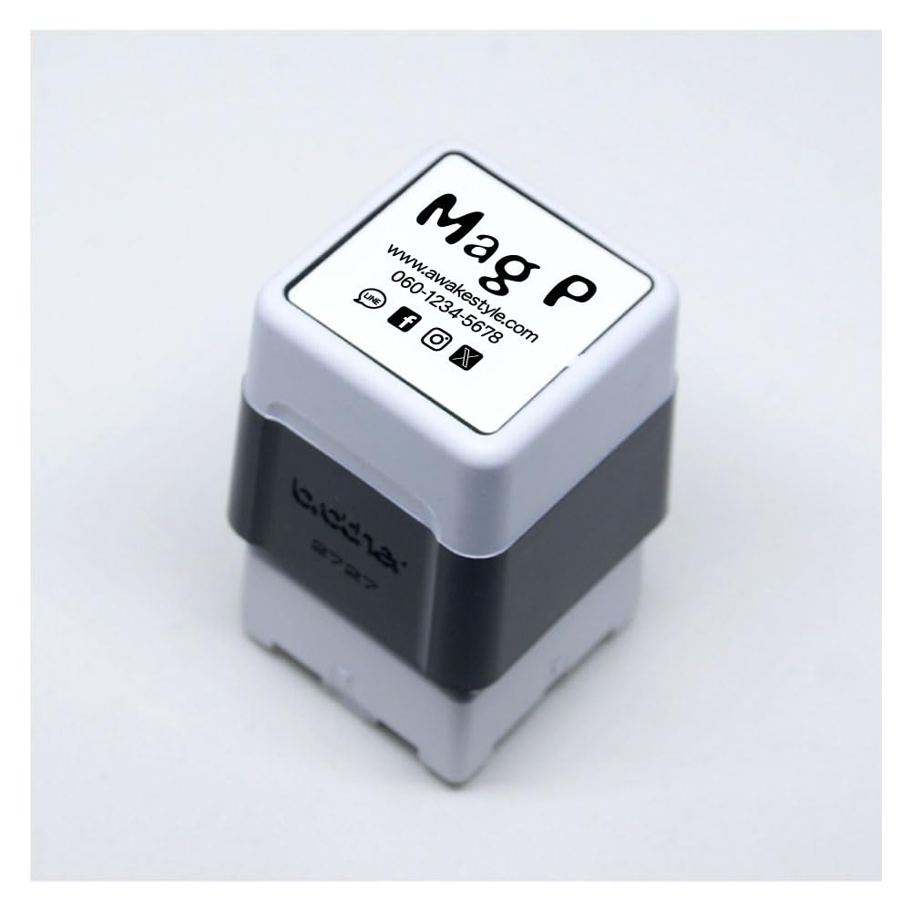 ⭐️御確認用⭐️ Amazon.co.jp: オリジナル スタンプ 24×24mm 校正確認あり オーダー
