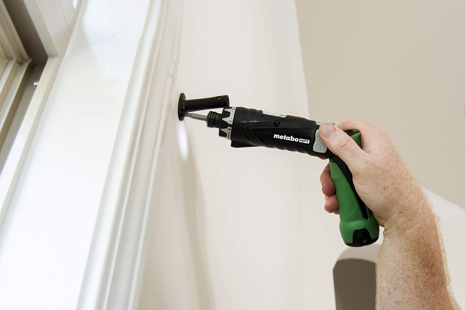 Bundle of Metabo HPT 3.6V Cordless Screwdriver Kit | DB3DL2 + Metabo HPT 18V MultiVolt™ Cordless Triple Hammer BOLT Impact Driver Kit | WH18DC