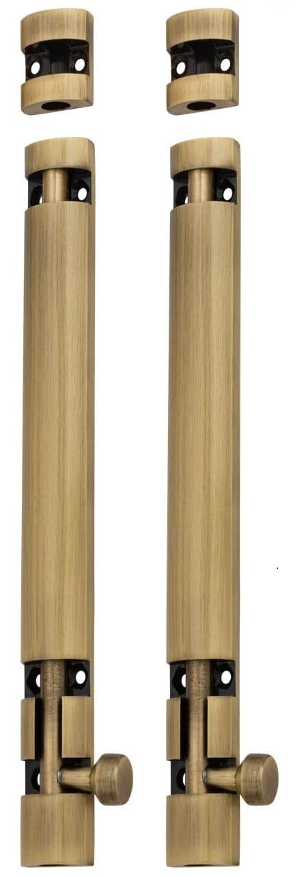 NSC Pack of 2 |12 inch Aluminium zaylo Tower Bolt | Antique Finish | Home and Offices Doors and Windows Tower Bolt (B0CBLW9XWH) Amazon Price History, Amazon Price Tracker