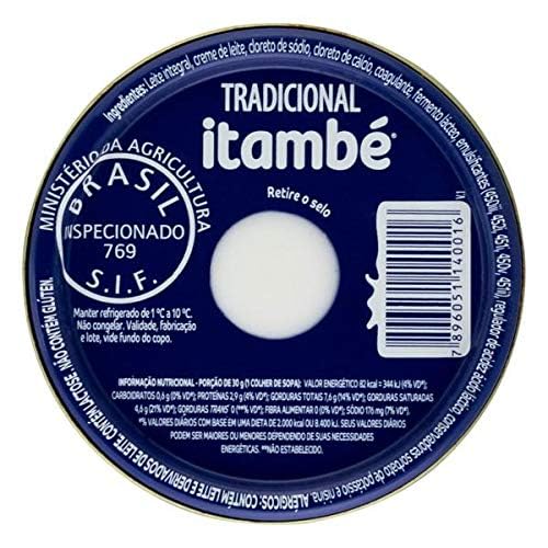 Miniatura 5 de Requeijão Itambé by Brazilian Corner  Queso crema Itambe para untar 7.05 onzas con queso mozzarella  Requeijao Tradicional Cremoso com Queijo