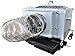 Dual 12-volt Air Conditioner GT model uses Ice for A/C Cold Air or Water Only for Evaporative Cooled Air. V