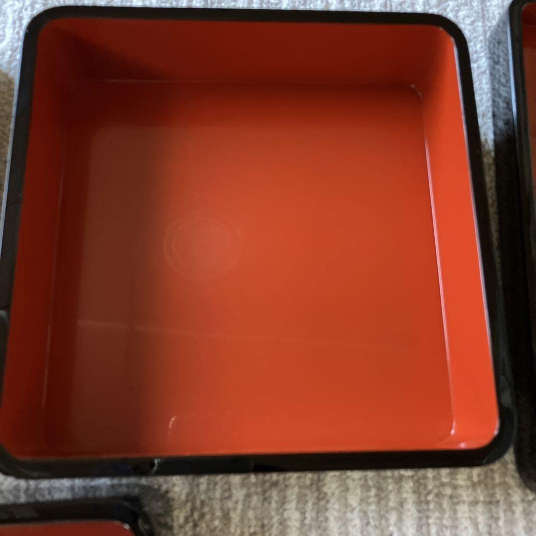 Amazon.co.jp: 輪島塗 漆器 重箱 家紋 若島屋 特注 : ホーム