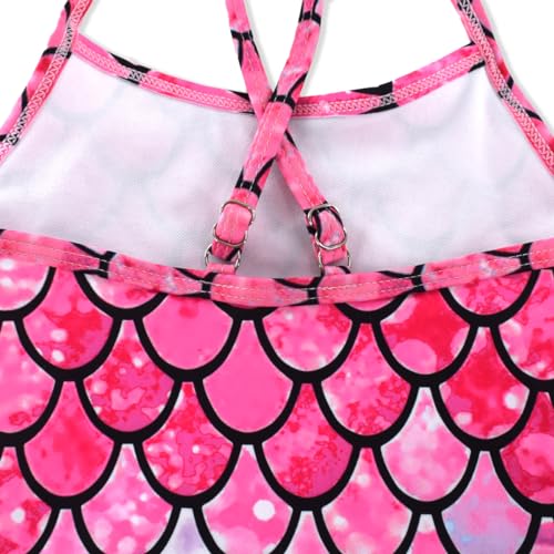 Image of BAYIMEE Girls One Pieces Swimsuit Cute Swimwear Bathing Suits 2-12 Years
