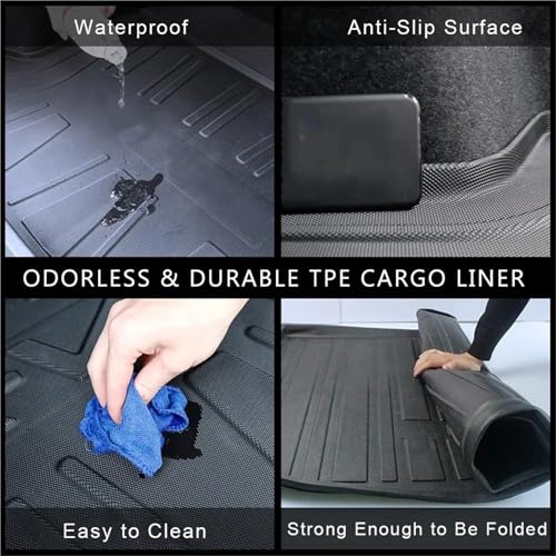 Tapis de coffre Cadillac SRX 2e gén TPE bac de protection auto