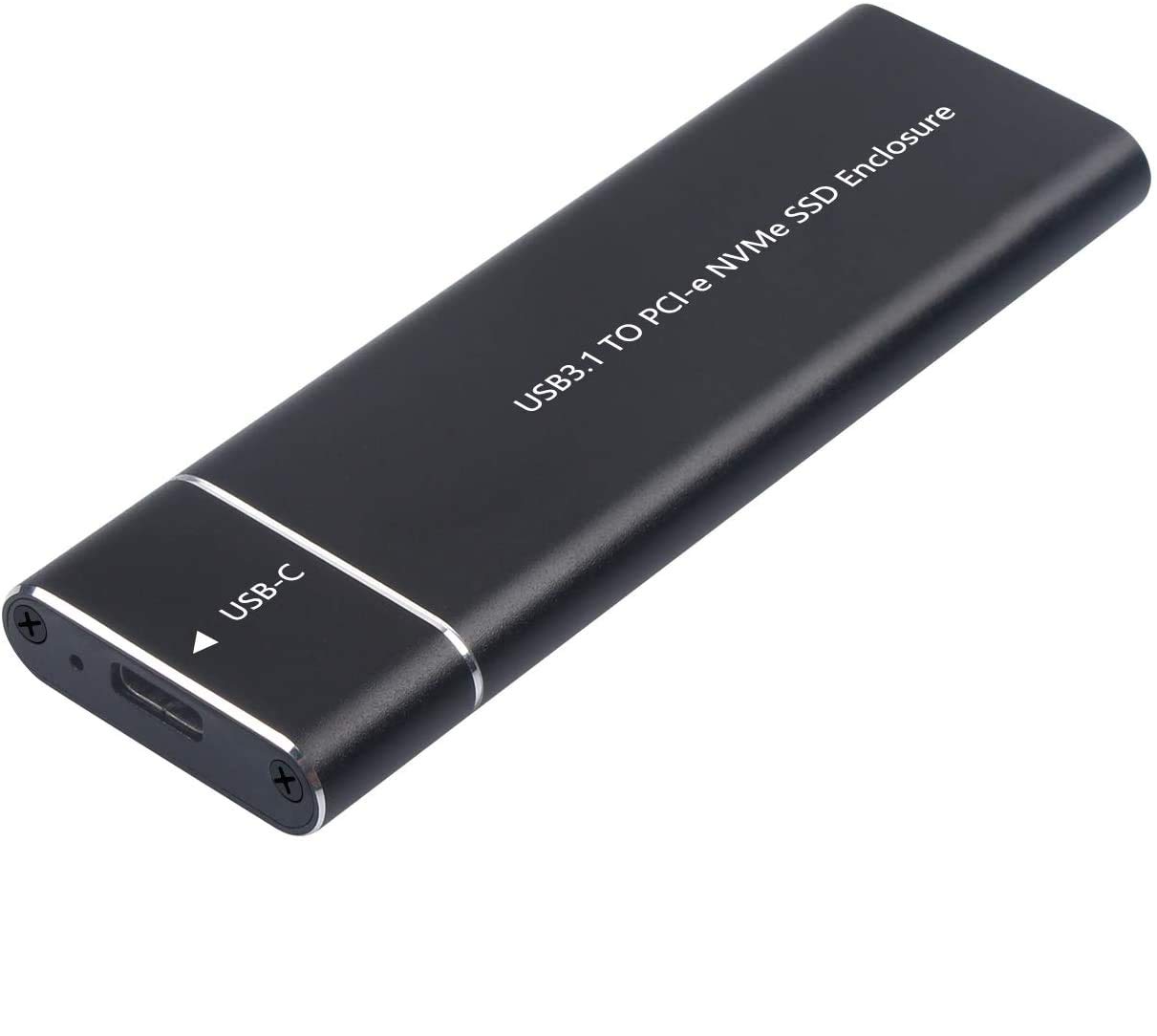 Etzin M.2 Nvme SSD Enclosure External, Portable External Hard Disk Driver, USB 3.1 Gen 2