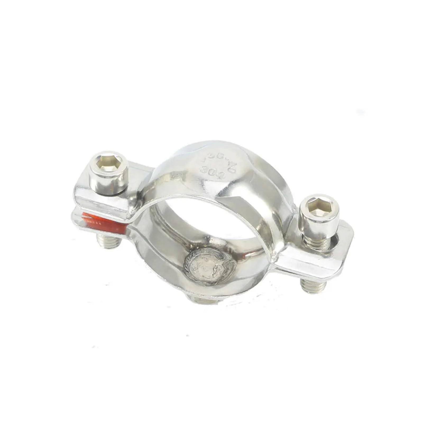 Morsetto for staffa di supporto for tubo in acciaio inossidabile 304 Filettatura M8x1,25 mm for diametro esterno 15-159(FIT 80-89MM OD TUBE-NO BASE PLATE)