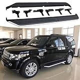 2PCS Running Board Side Step Fit for Land Rover Discovery 3 LR3 2003-2009 Side Steps Black