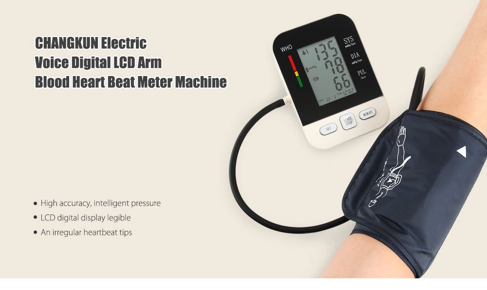 Monitor de presión Arterial de Brazo Digital automático Profesional tonómetro USB Recargable esfigmomanómetro pulsómetro