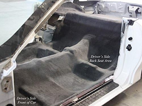 ACC Automotive Carpet Compatible with 1994 to 2002 Chevrolet Camaro, Convertible (801-Black Plush Cut Pile)