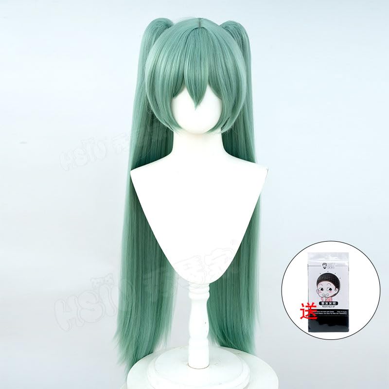 初音ミク モニタリング コスプレ　ウィッグ　ブーケ込み Amazon.co.jp: コスプレウィッグ ミク モニタリング 耐熱 文化祭 小物