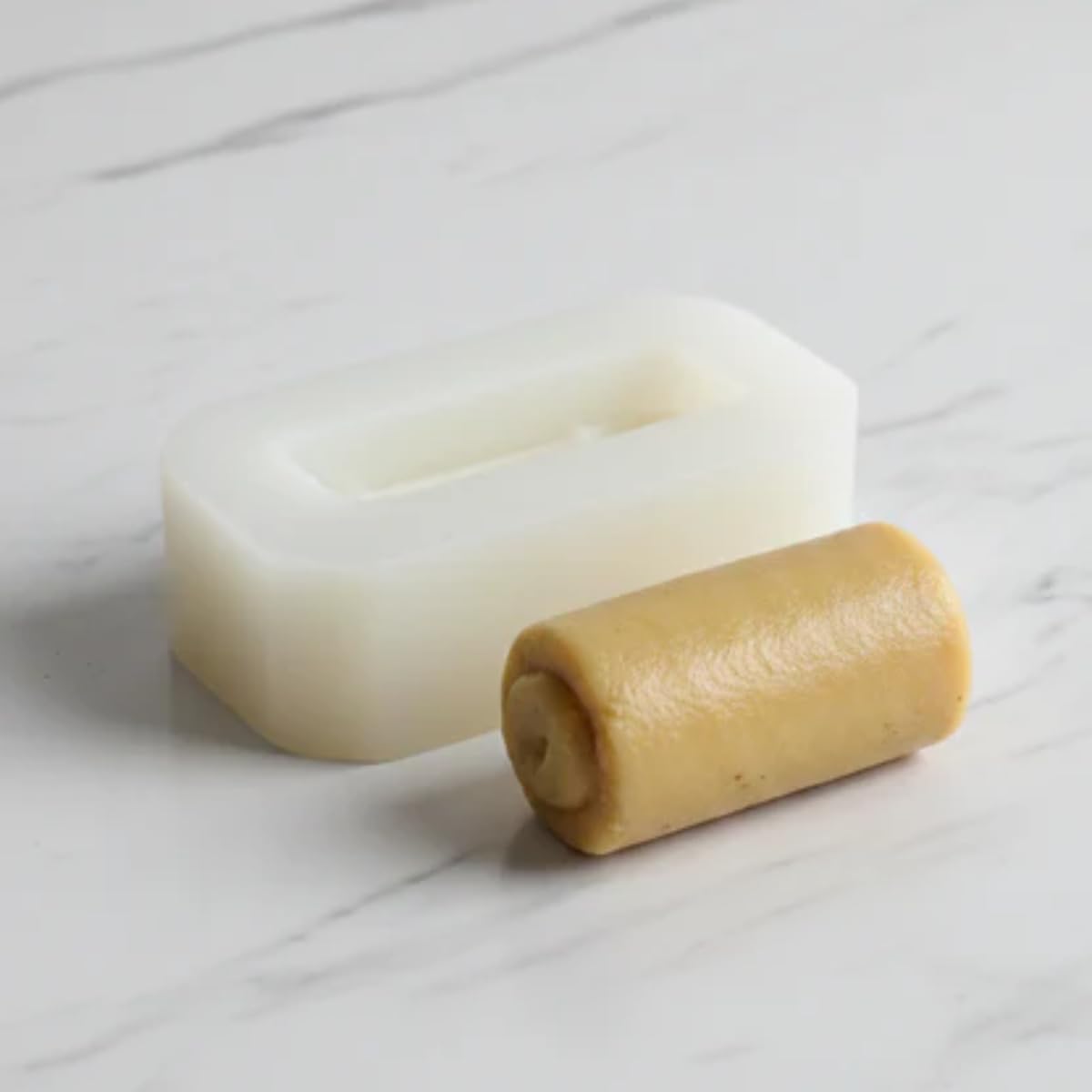 Mithai Shape Silicone Mould Candle Making Scented Soy Wax for Festival Chocolate Cake Cupcake Mithai Bengali Sweet Mold Soap Resin Art Craft Clay DIY Gift Mold(Pack of 1)-image-47