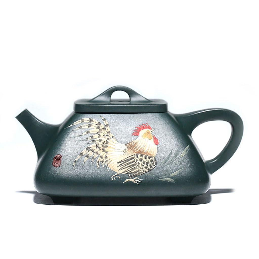 asdchZen Tea Set, Tea Pot Chinese Creative Art Tea Set Home Office Tea Set Flower Teapot Drinkware Light Luxury Teapot Teapot For Infuser