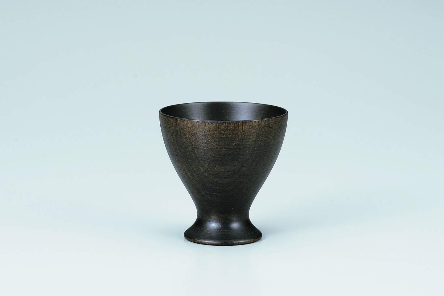 Tsuchiya Lacquerware 34-1512 FORM Sake Cup, Black, Diameter 2.8 inches (7.0 cm), Wooden Pot, Black
