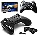 QUMOX 2 x Controlador de Mano Wireless Gamepad Joypad Remoto Mando de...