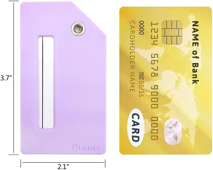 Silicone Luggage Tag with Name ID Card Perfect to Quickly Spot Luggage Suitcase - Image 4