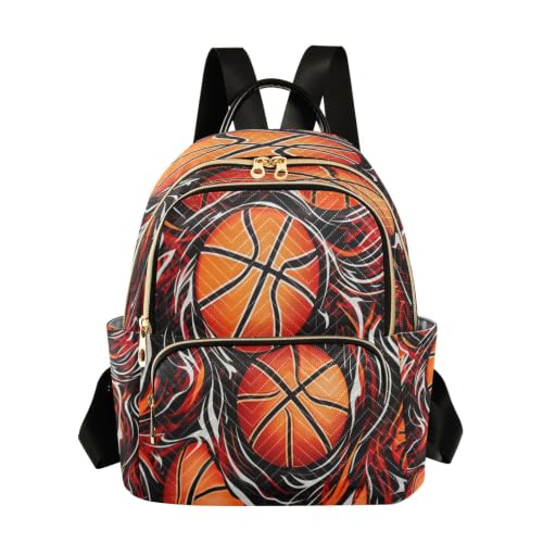 Sac à dos basket-ball style BD avec mini sac à bandoulière pour voyage ado
