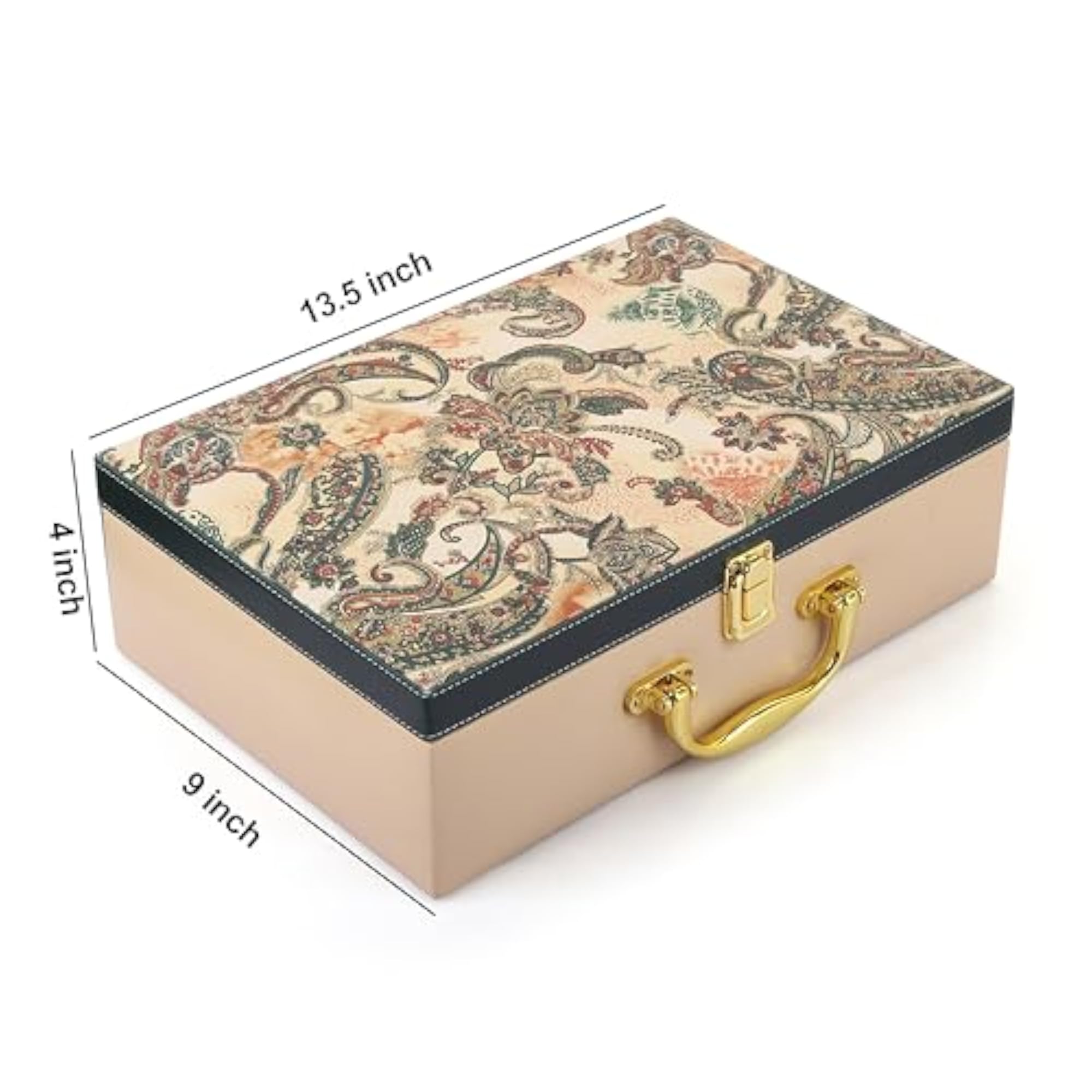 Premium PU Leather Bangle Box for Women, Stylish Organizer