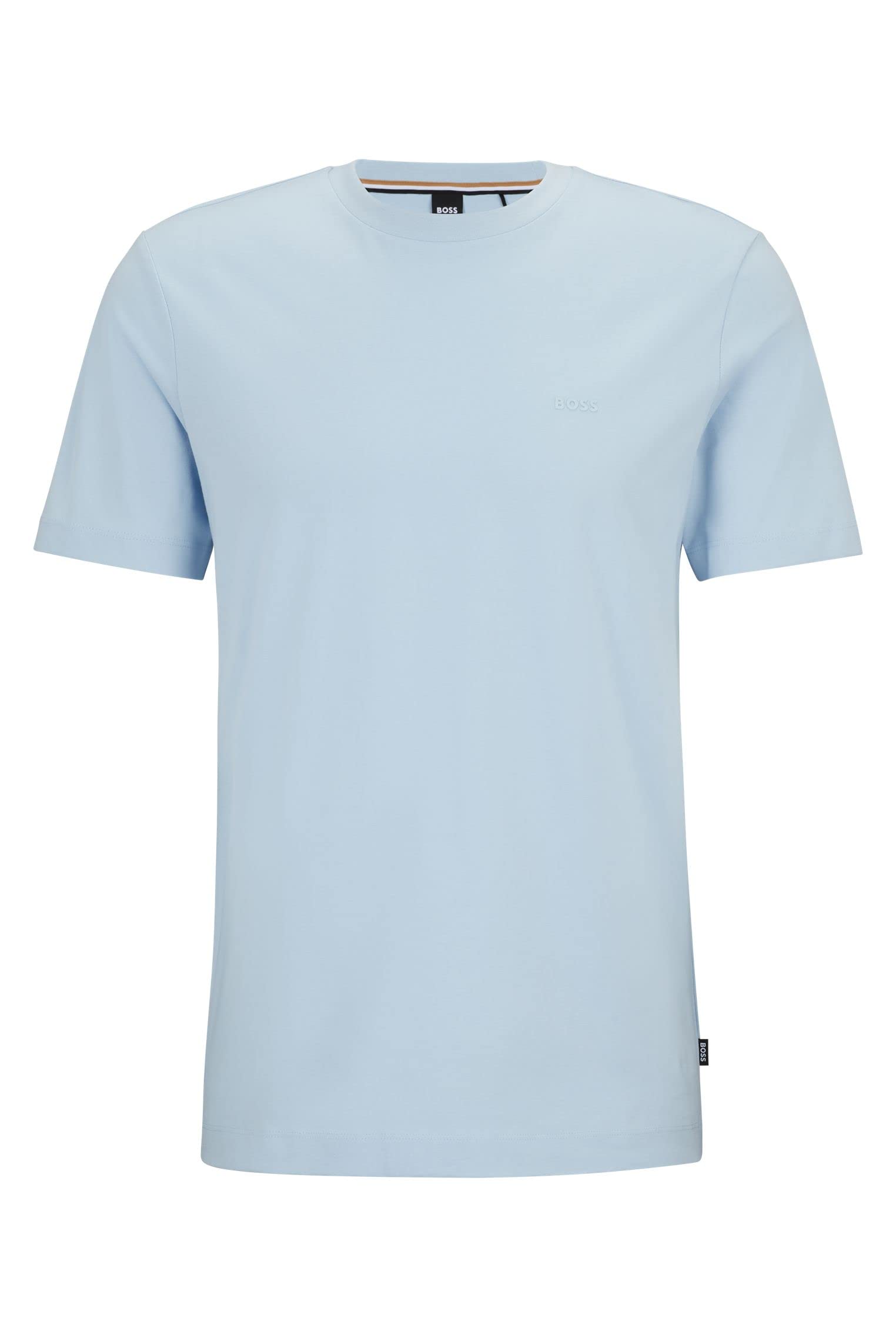 Boss Chest Logo Soft Jersey Crew Neck T-Shirt T-Shirt Uomo (Pacco da 1)
