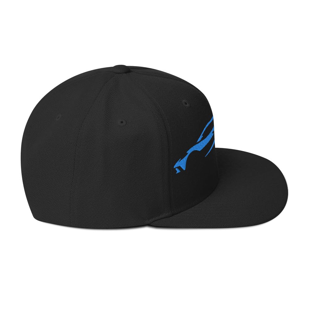 C8 zarys sylwetka Rapid Blue Vette Owner Snapback czapka