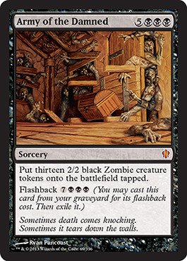 Magic The Gathering - Army of The Damned (69/356)