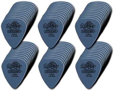 Dunlop 4181 Tortex Standard Guitar Picks 72 Pack (1.0 mm, Blue)