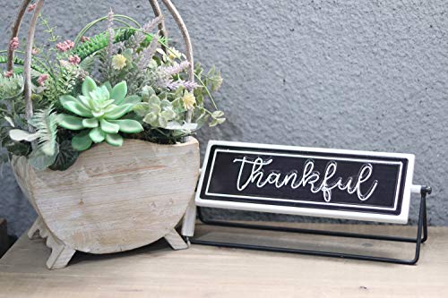 PARISLOFT 2 Sided Metal Tabletop Decor - Image 5