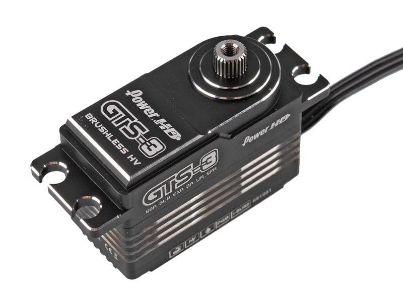 GTS-3 HV Brushless Low Profile Servo con alloggiamento in alluminio, 8,4 V, 30 kg, 0,055sec