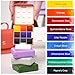 Funto Mini Watercolor Set Travel Kit with 9 Colors, Leather Bag & Watercolor Paper, Portable Drawing & Painting Supplies for Beginners, Art Gift Set