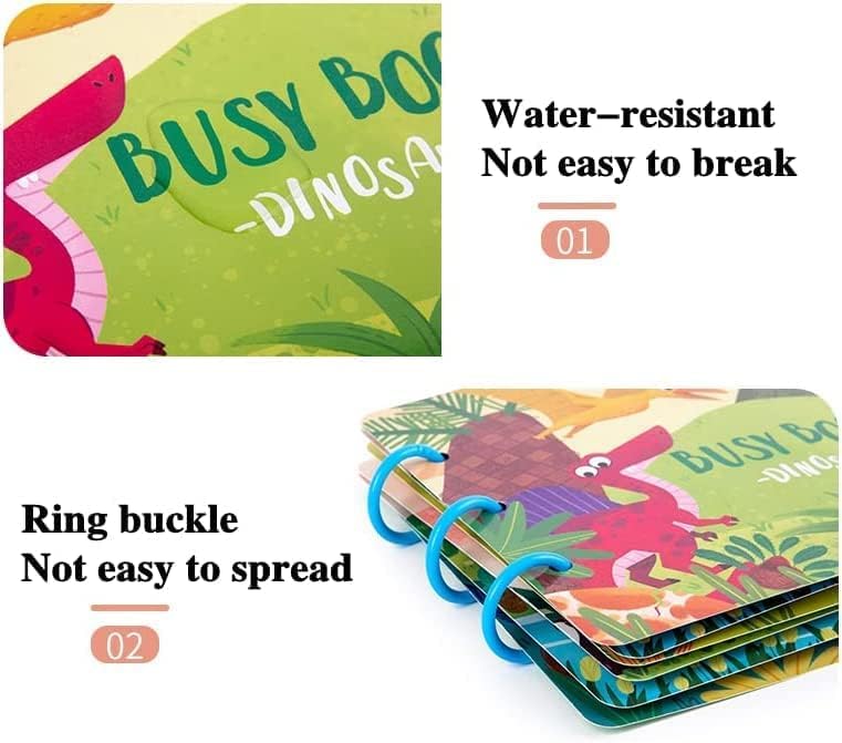 Children educational Book for kids, Soft Activity Book Travel Toys Sticker Busy Book For Kids Educational Toys for Kids (TRAFFIC)