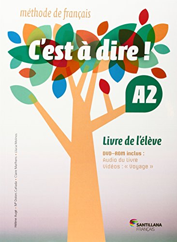 C'EST A DIRE A2 ELEVE + DVD ROM - 9788492729678