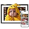 Nixplay digital picture frame ai enhanced stunning hd touch screen display perfect digital picture frame for gifting auto rotation feature securely share photosvideos via email or app 101  urban country home decor
