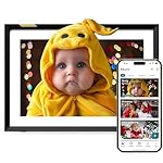 Nixplay Digital Picture Frame [AI-Enhanced] Stunning HD Touch Screen Display | Perfect Digital Picture Frame for Gifting | Auto-Rotation Feature, Securely Share Photos/Videos via Email or App | 10.1"