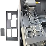 Kolya Compatible with 2022 2023 2024 2025 Toyota Tundra Accessories Center Console Gear Shift Panel Cover Trim for Toyota Sequoia Accessories (Matte Black)