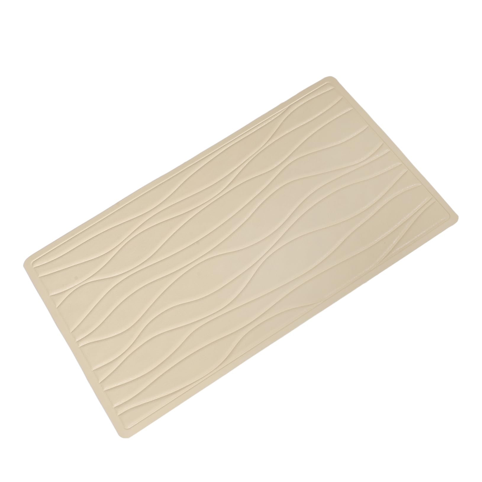 Happyyami : Long Rubber Suction Cup Tub Mat Nonslip Shower Floor Mat for Hotel Home