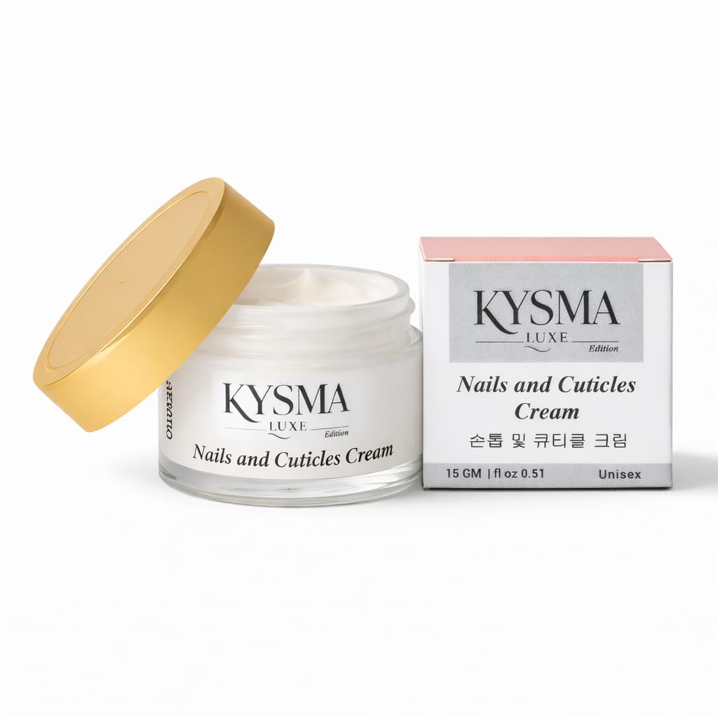 KYSMA LUXE Nails & Cuticles Cream | Strengthens Nails & Softens Cuticles | Deep Hydration & Nourishment | Repairs Dry, Brittle Nails | Non-Greasy Formula (Pack of 2)-image-42