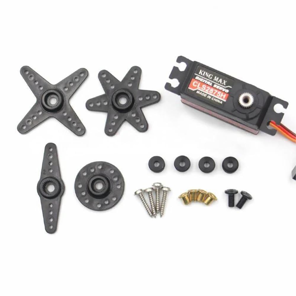 CLS2875H CLS2875H-28g 10kg.cm Digital Metal Gears Mini servo per King Max Servo RC 450 500 Airplane Helicopter Model Tail Swashplate (2 pezzi CLS2875H)