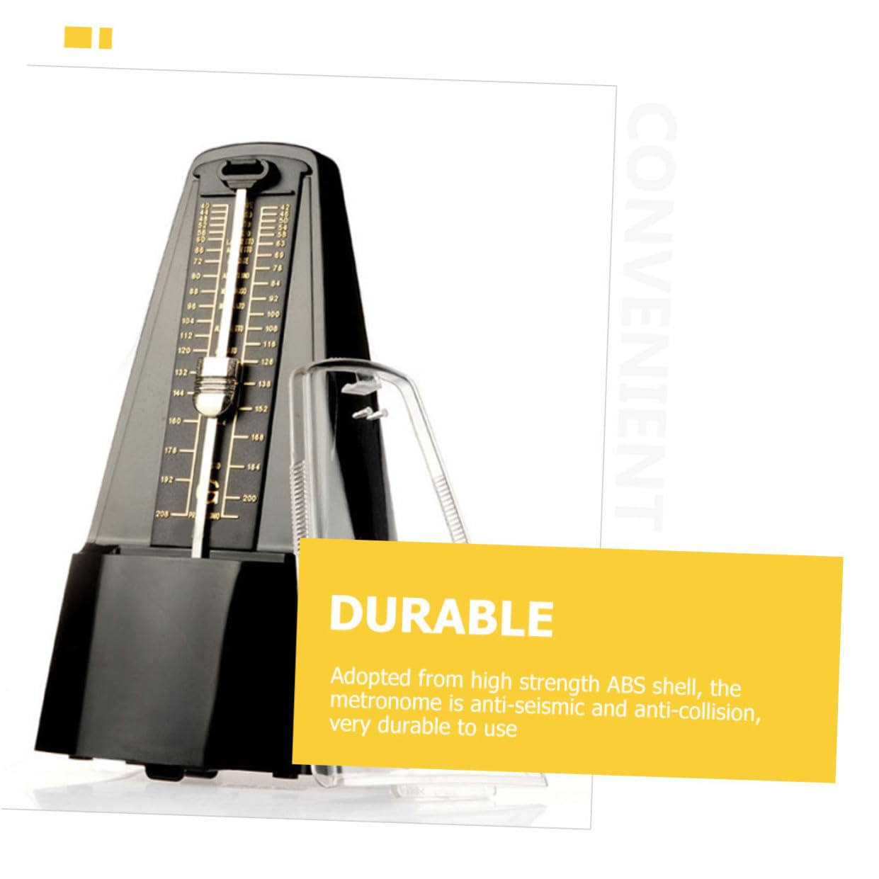 UPKOCH 1set Meccanico Per Chitarra Pianoforte e Batteria Design Antisismico Con Clip Per Spartiti Strumento Per Pratiche Professionali e Principianti