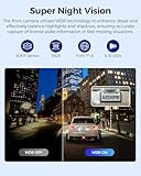 AZDOME M550 MAX Dash Cam 4K 3 Channel GPS WiFi Car Camera Front 4K + Internal 1080P + Rear 2.5K, 3.19" IPS Screen, Night Vision, SD 64GB - Image 3