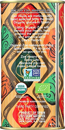 Aceite de oliva extra virgen Zoe Organic 750 ml pack 6 miniatura 2