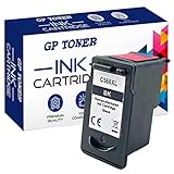 GP TONER Wiederaufbereitet Druckerpatronen XL PG-560XL CL-561XL Ersatz Tintenpatrone für Canon Pixma TS5350 TS5351 TS5352 TS5353 TS7451 TS7450 (PG-560XL Schwarz)