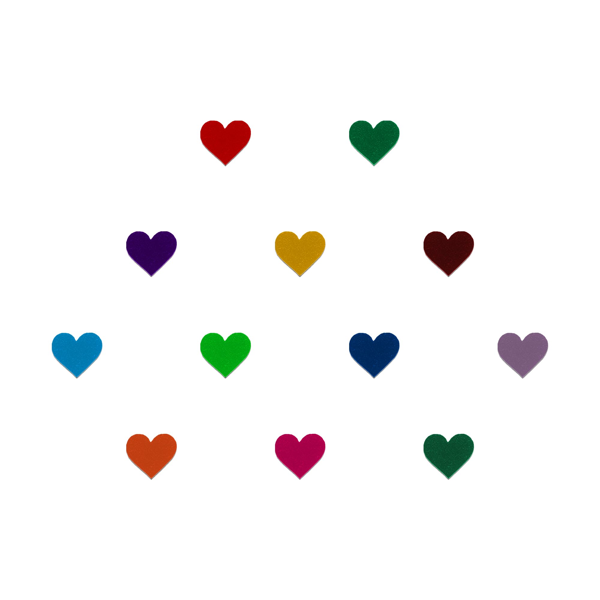 Comet Busters® Multicolor Velvet Heart Bindis – 6mm Designer Bindi for Women & Girls (12 Bindis)(OBIN2578)-picture-26