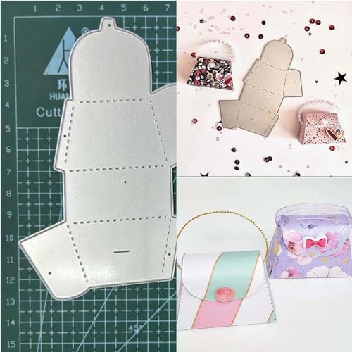 Small Shoulder Bag Stitched Metal Stencil Cutting Die Decoration Scrapbook die Cut Album Paper Card Craft Embossing