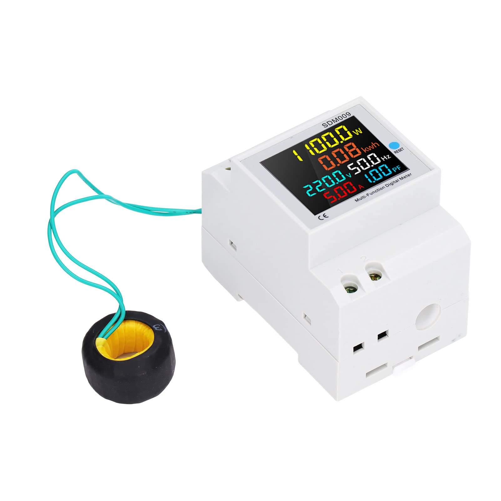 Power Factor Monitor Single Power Monitor Power Factor Monitor Phase Digital Display Voltage Current Frequency Meter AC40‑300V-image-23