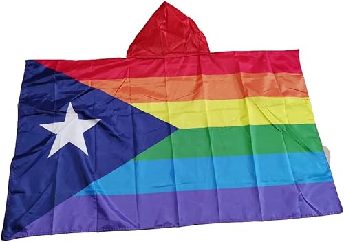 Miniatura 6 de Bandera de capa pansexual con sombrero y manga