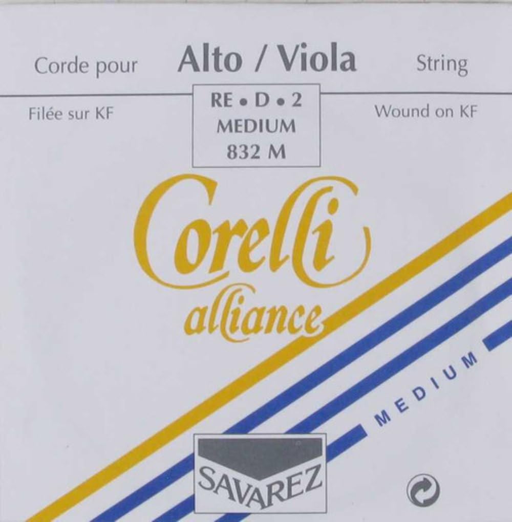 Cordes Corelli Alto Alliance Ré Synthetique/Argent-Alu. Filé; Medium