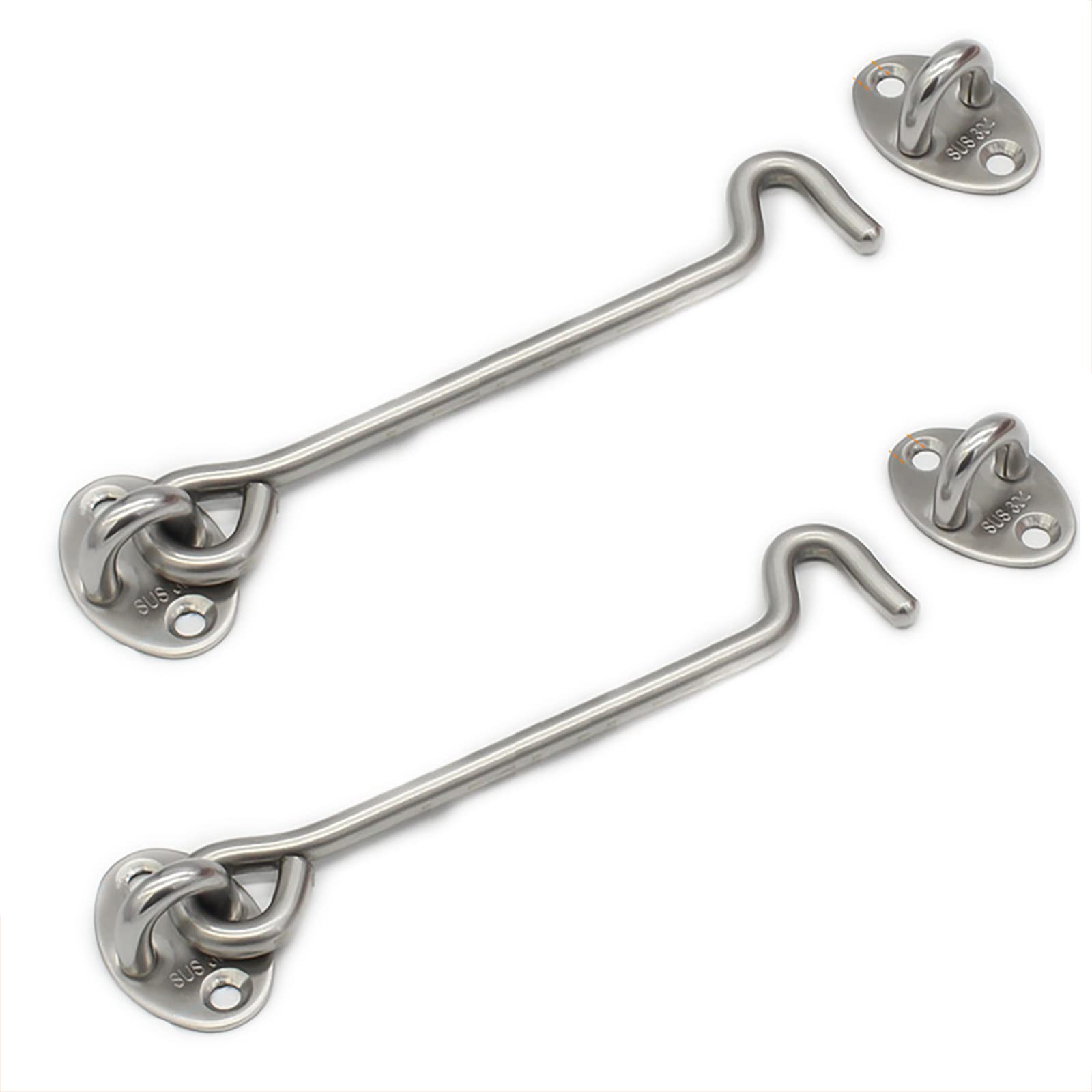 Stainless Steel Sliding Bolt Gate Latch for Barn Doors and Sheds - and Durable devise-1pc(3in)