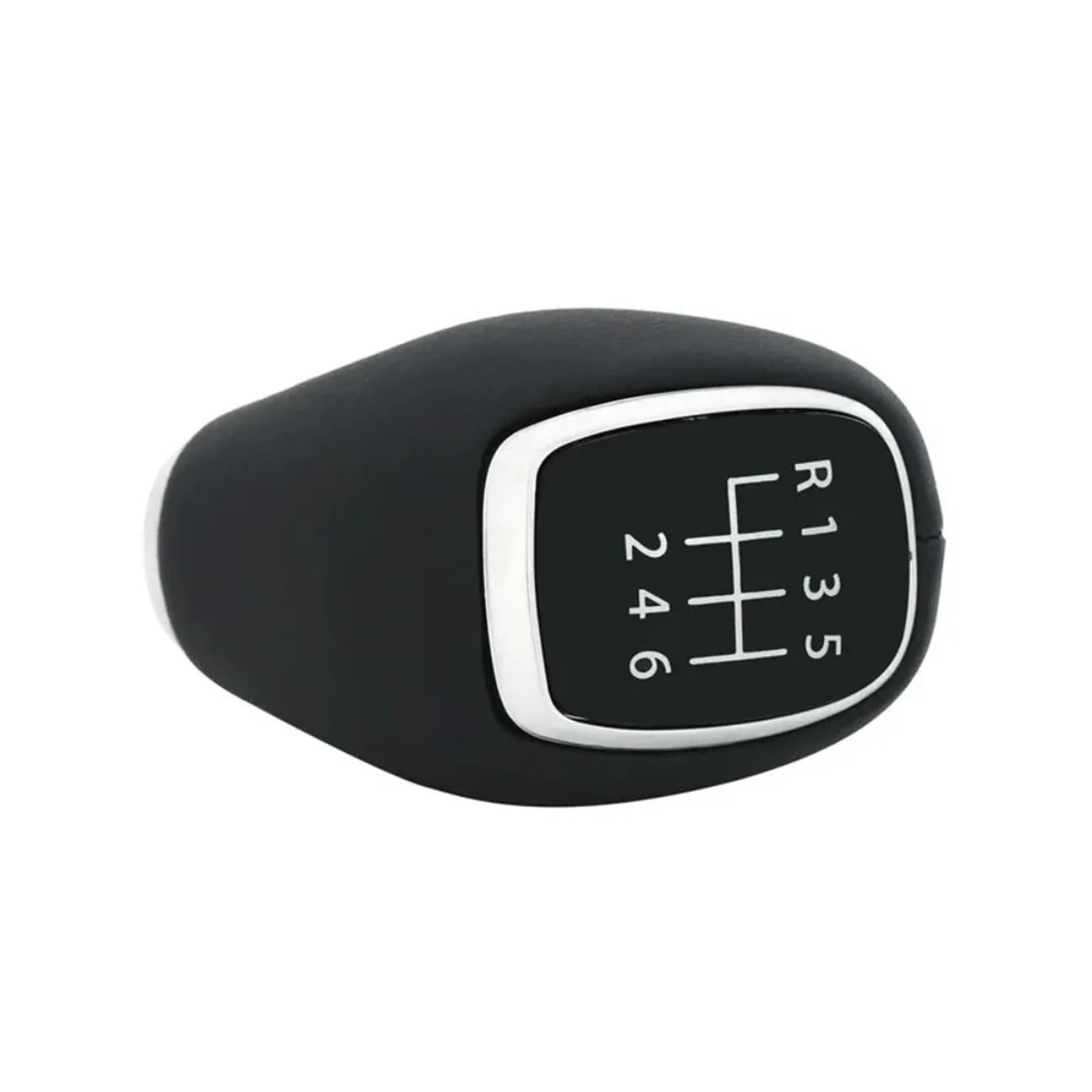 Gxqklsu 6 Speed Chrome Gear Shift Knob 6-Speed Gear Shift Knob For Hyundai For Tucson Tl For I30 For I20 For Getz For Venue For Elantra Ad For Accent For Verna 43711-F2300try