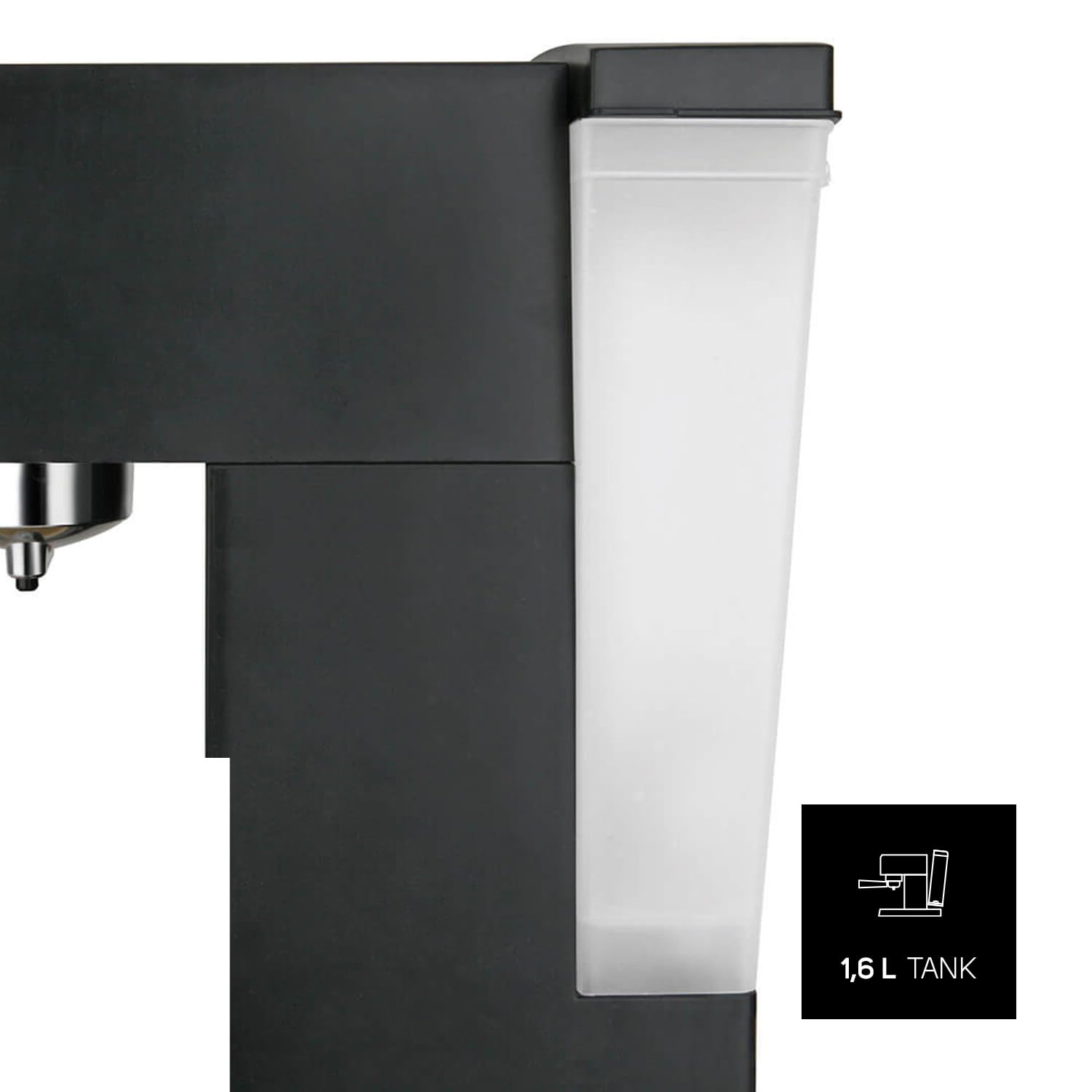 Taurus - Macchina Caffé Espresso, 850 W, Acciaio Inossidabile, Inox
