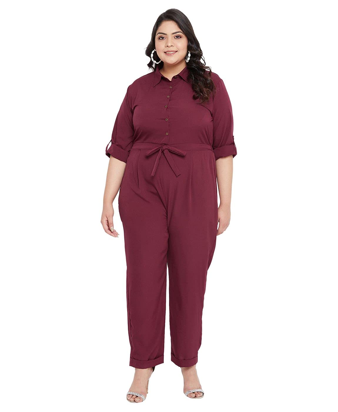 Women's Maxi Plus Size Jumpsuit